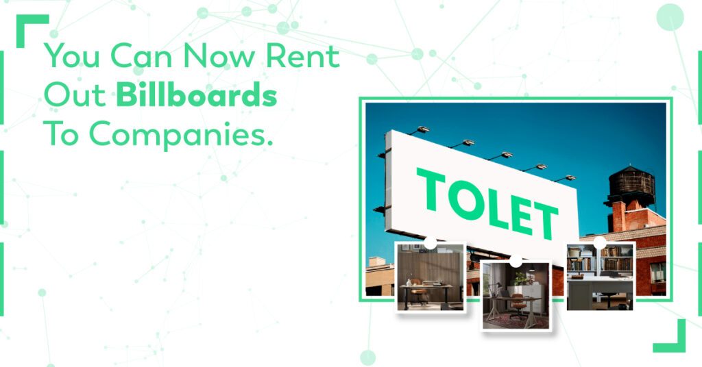 You Can Now Rent Out Billboards To Companies.